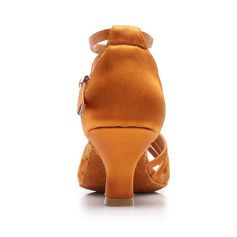 Туфли для латиноамериканских танцев на среднем каблуке для женщин и девочек, с мягкой подошвой, для сальсы, танго, бальных танцев, каблук 5 см