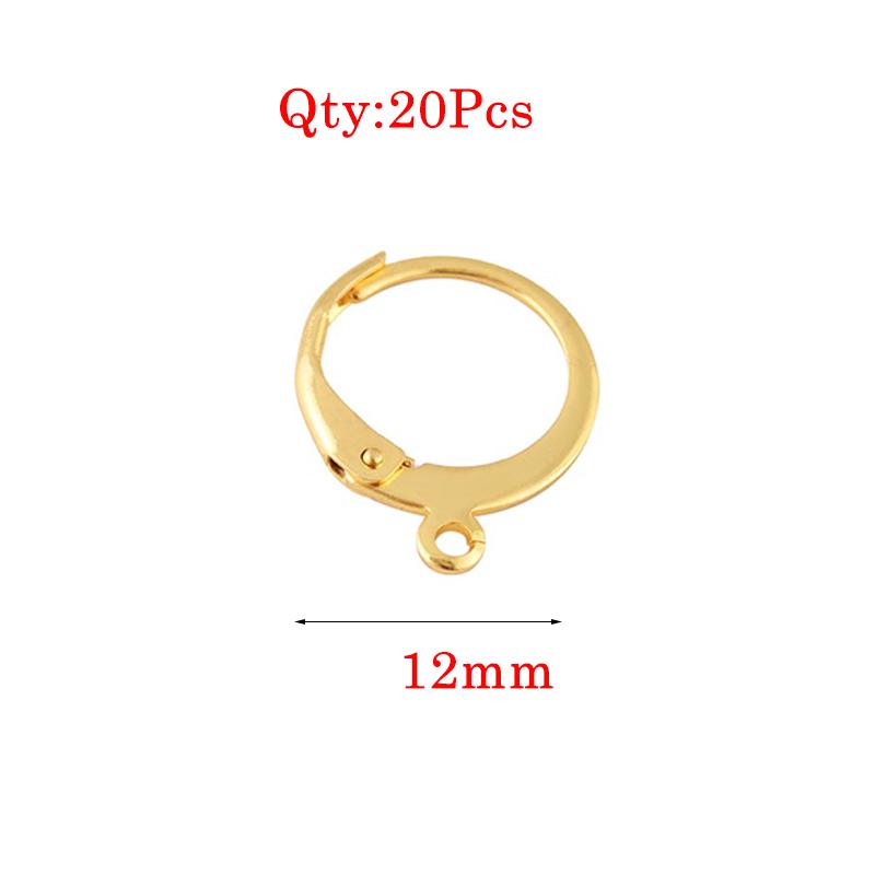 Stainless Steel Earrings Hook For Jewelry Making Hypoallergenic Women Dangle Cross Earring Clasps Fittings Diy Finding