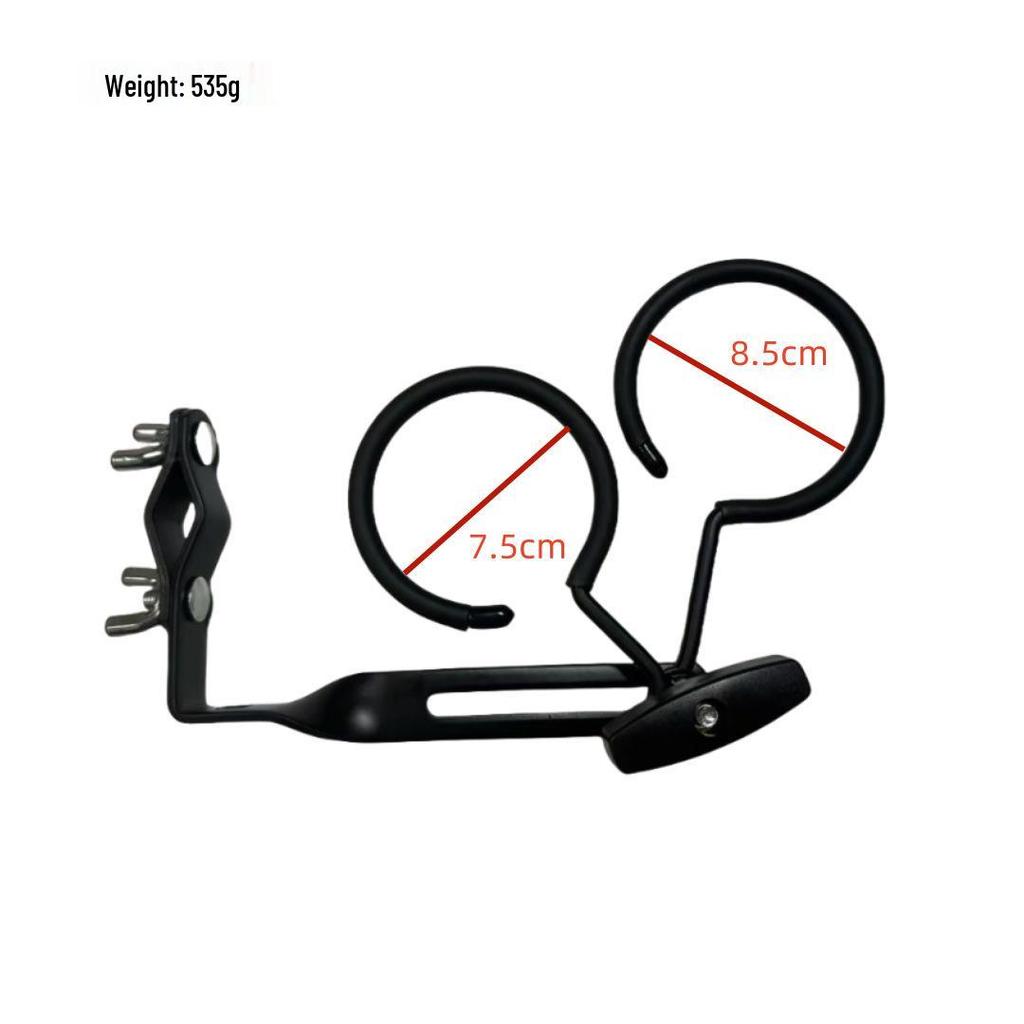 Adjustable L-Shaped Mute Stand for Wind Instruments: Saxophone, Trumpet, Trombone, French Horn.