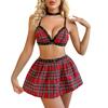Горячее Экзотическое Белье Женский Косплей Костюм Сексуальное Платье Косплей Униформа Костюм Школьницы Сексуальное Экзотическое Белье Большого Размера Бэбидолл