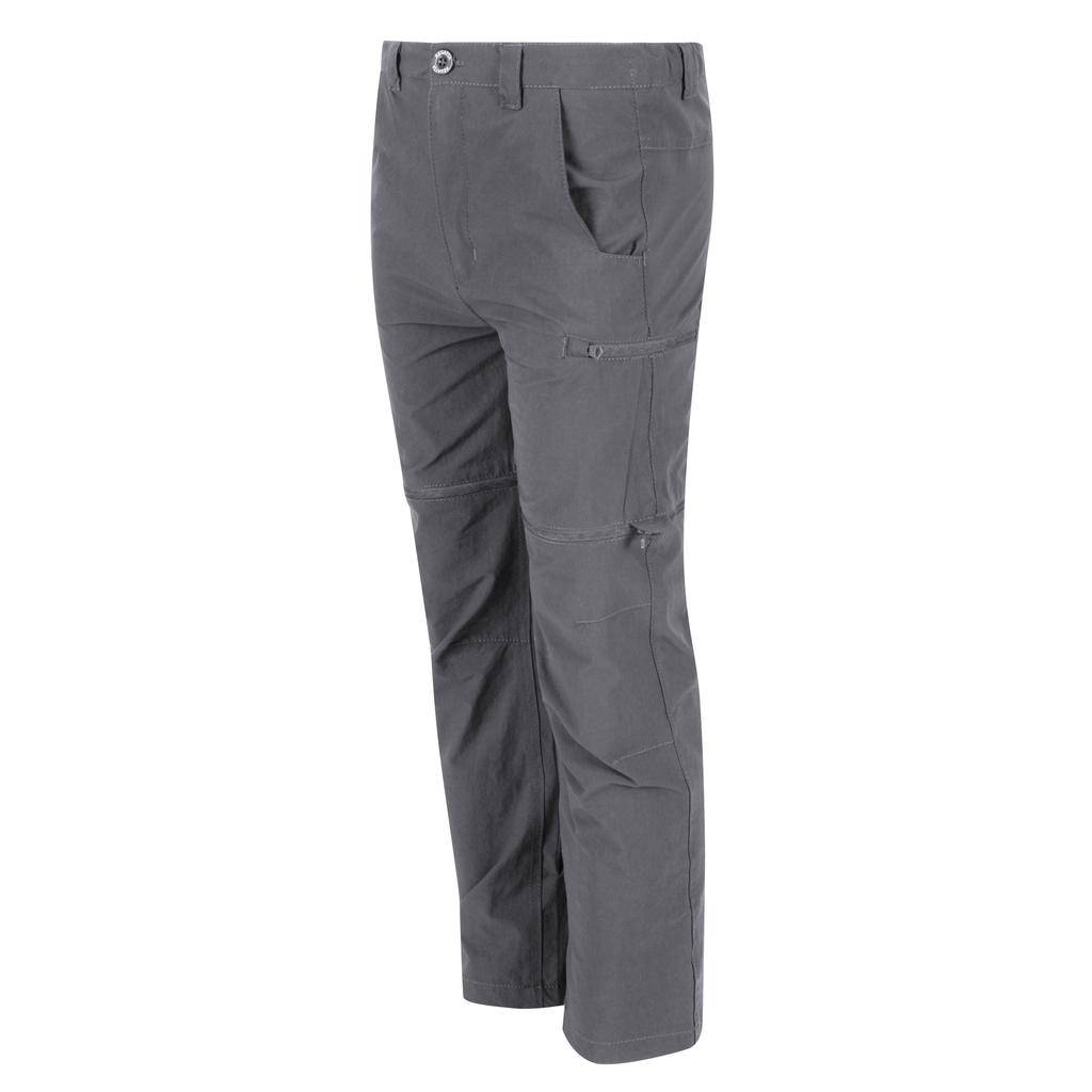 Regatta Childrens/Kids Highton Stretch Zip-Off Walking Trousers