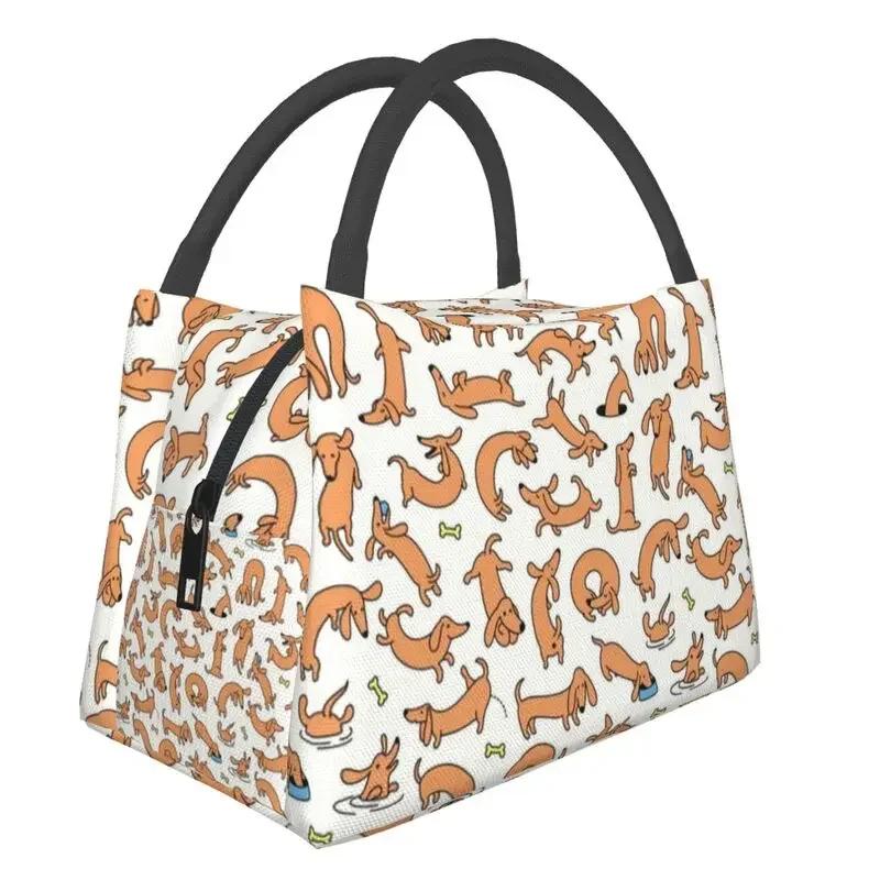 Такса Утепленные сумки для обеда для работы в офисе Барсук Сосиска Винер Собака Многоразовый охладитель Термобокс для обеда для женщин