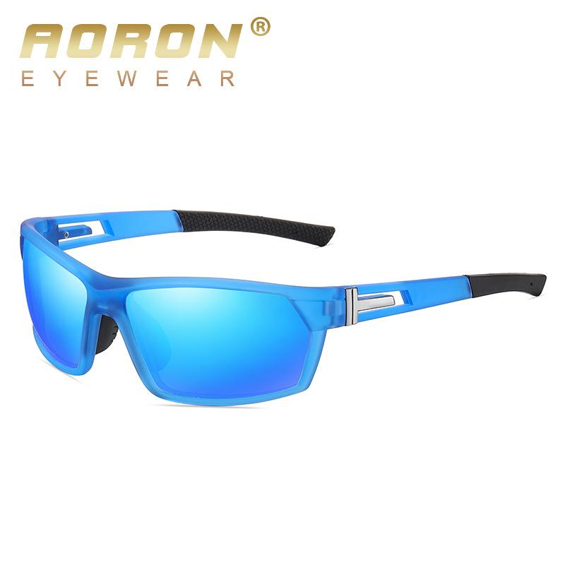 AORON модные мужские поляризационные солнцезащитные очки для улицы классический дизайн велосипедные очки антибликовые UV400 очки