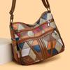 Women's Elegant Vintage Crossbody Bag Trendy HandBag Fashion Multi-pockets Shoulder Bag All-match Retro Crossbody Bag for Daily CLE
