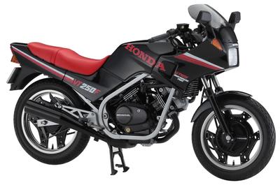 Hasegawa Honda VT250F 1984 Черный Пластиковый Модельный Комплект 21755 1/12 (MC08)