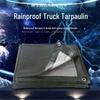 Heavy-Duty Military Green Rainproof & Sunshade Tarpaulin