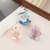 Cute Coffee Cup Hair Clip Flower Small Hair Claw Creative Acetate Hair Claw  Girl