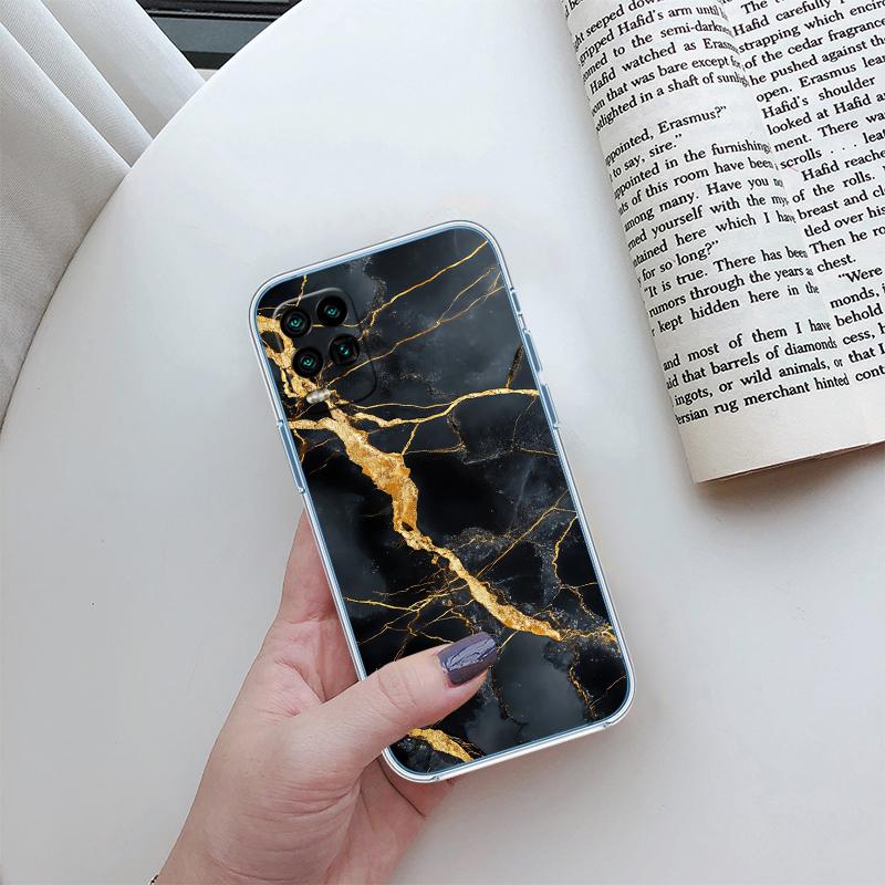 BH36 printing Marble Transparent Phone Case for Samsung Galaxy A04 A04S A14 A23 A34 A54 M23 M33 M52 M53