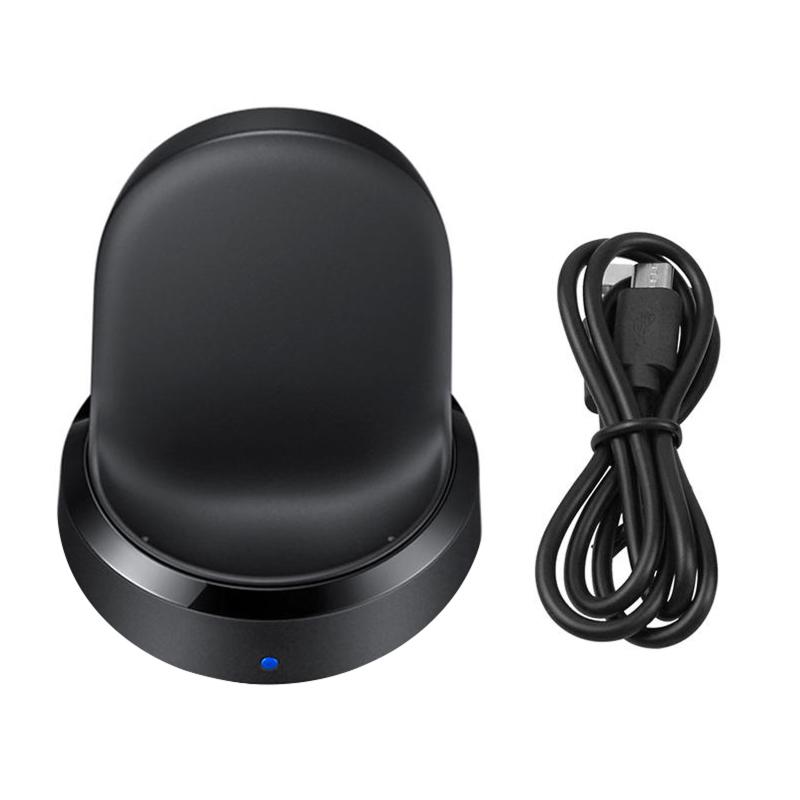 Беспроводное зарядное устройство для умных часов, зарядная база с зарядным кабелем, совместимо для Moto 360 2 1, Ticwatch 2