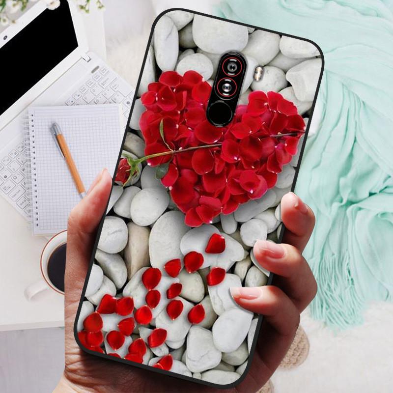 Для xiaomi mi pocophone f1 Чехлы Кот Расписной Мягкий ТПУ Силиконовый Чехол для Телефона Для xiaomi poco F1 Чехол PocofoneF1 Чехол Coque Etui