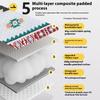 Ultrasonic Thickened 5mm Thick Square EVA Material Outdoor Camping Picnic Mat Machine Washable Moisture-Proof Waterproof