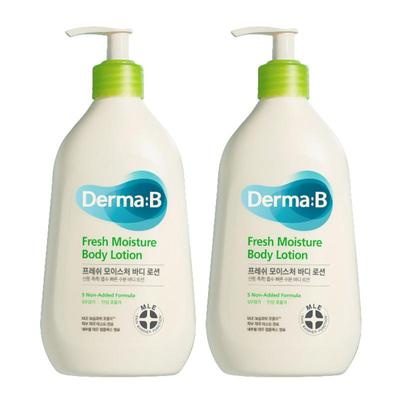 Дерма:B Fresh Увлажняющий лосьон для тела Двойной набор (400мл + 400мл)