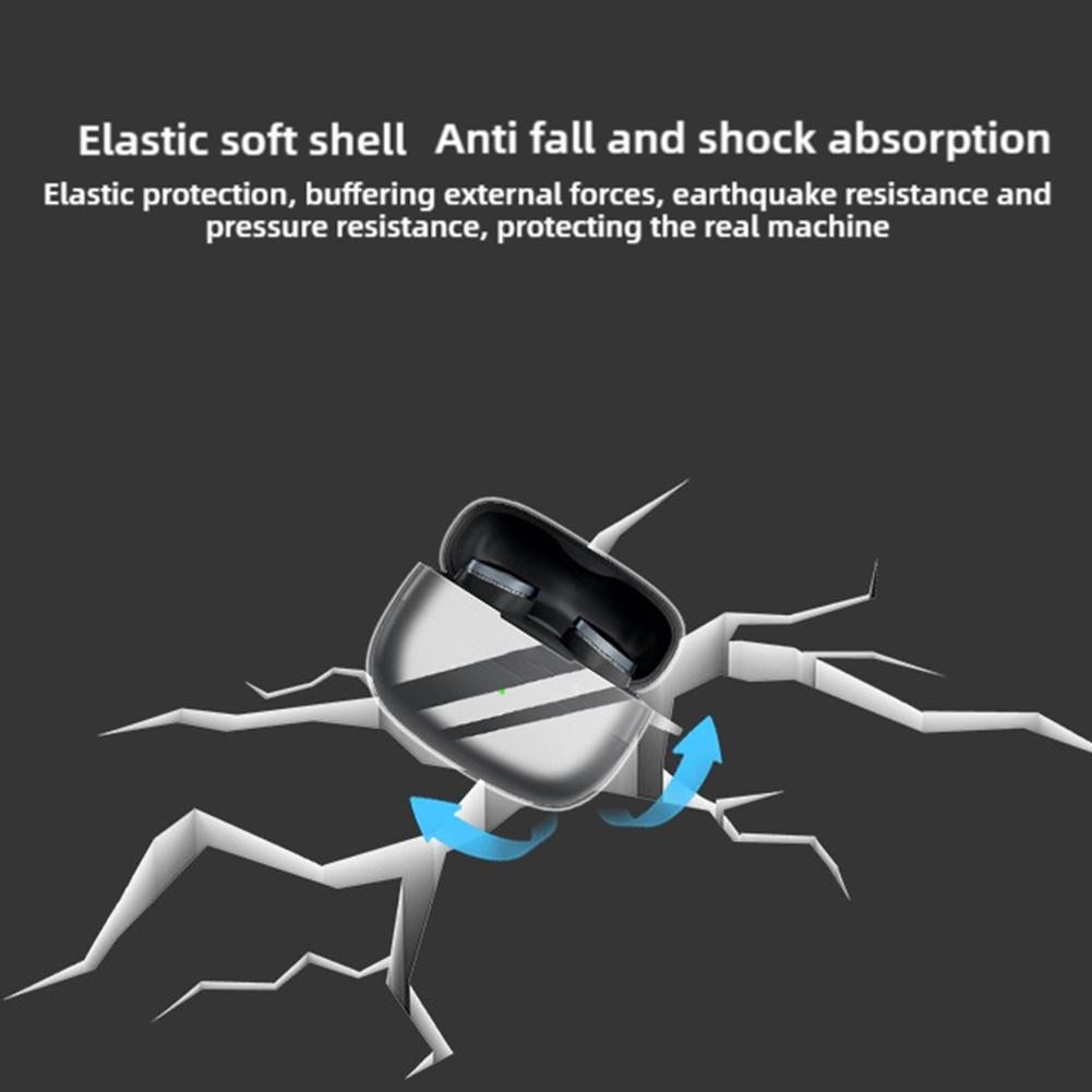 Для гарнитур B&W Pi8 прозрачный защитный чехол из ТПУ с защитой от падения беспроводной корпус Cas C2Q8
