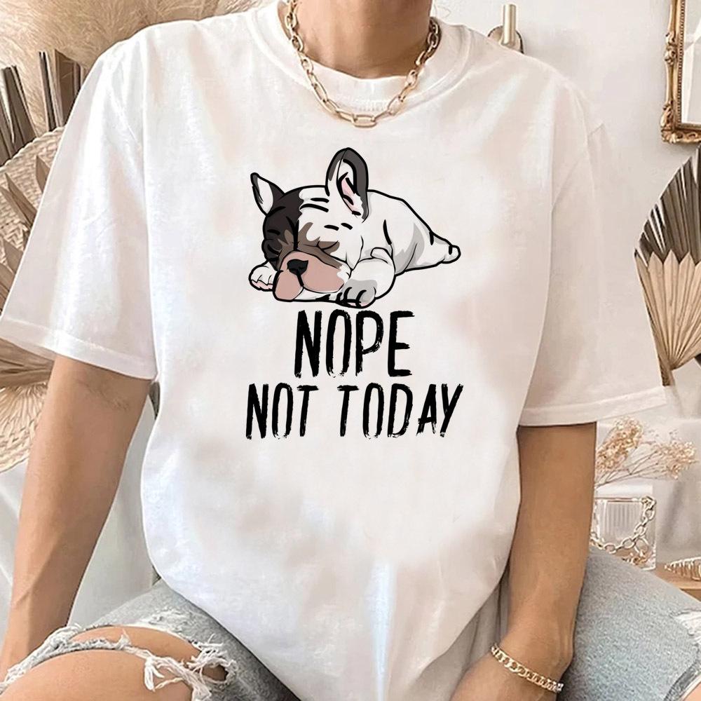 French Bulldog Tshirt Female Y2k Grunge Unisex Vintage Psychedelic Tshirt Comfortable Y2k Retro Pastel University Aesthetic