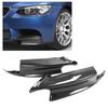 Pair Front Bumper Spoiler Lip Deflector Splitter Fit for E90 E92 E9 3 2007‑2012