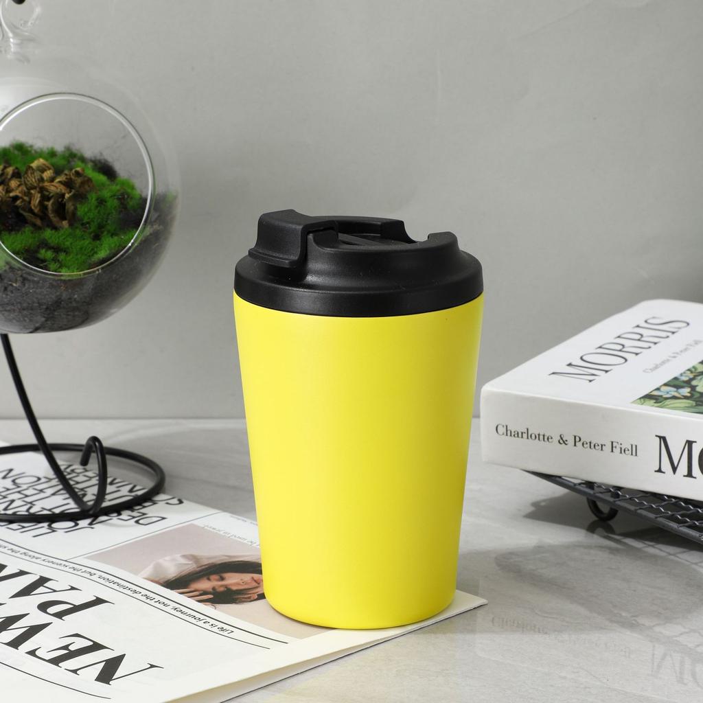Second-Generation Coffee Cup 304 Stainless Steel Thermos Cup Vacuum Thermos Cup Outdoor Car Water Cup