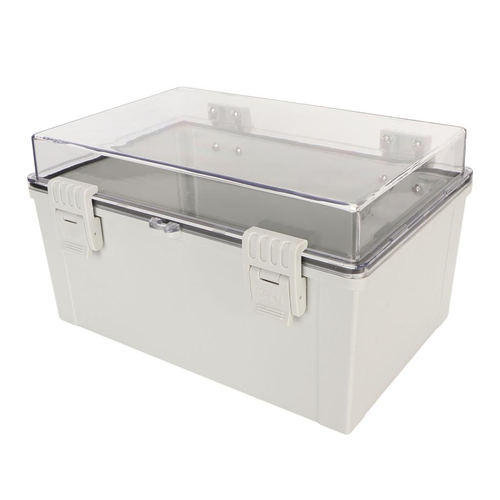 Power Distribution Box IP66 Waterproof Transparent Cover Electrical Junction Box Snap Type