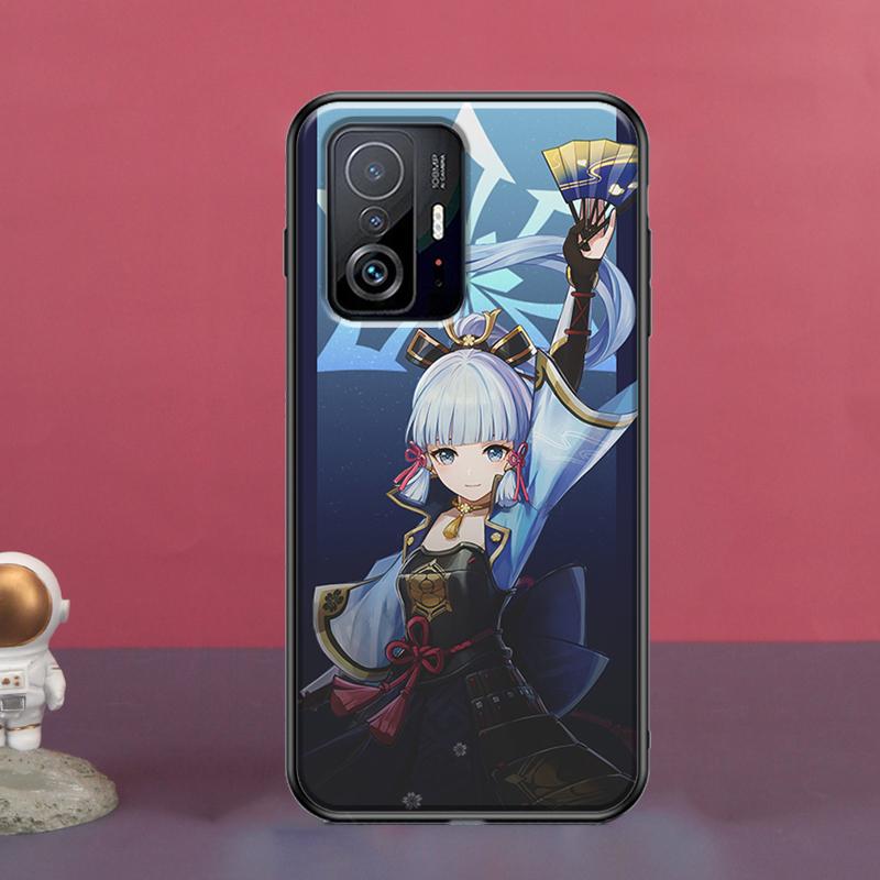 Kamisato Ayaka Genshin Impact для POCO X5 X3 F5 Pro X4 F4 GT M5s C40 F3 чехол для Xiaomi 13 Lite 12 11T 12T Pro 12X чехол