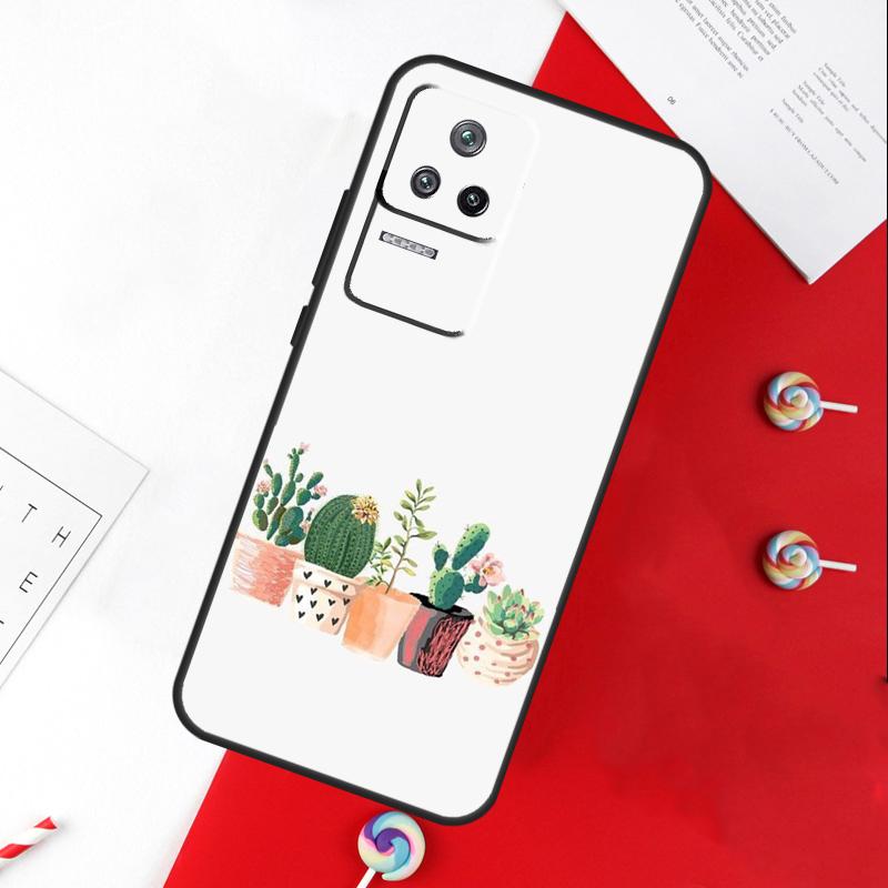 ЧЕХОЛ CACTUS BANANA РЕТРО ВИНТАЖ ЛЕТНИЙ Для Xiaomi 14 Ultra 15 13 11T 12T 13T 14T Pro POCO X7 Pro X3 X5 X6 M6 F5 F6 Pro