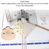 Flower Shape Yarn Cutting Tool Brown Sewing Tools Durable Thread Cutter  For Sewing