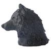 Wolf Head Trailer Hitch Cover Plastic Protective Cap Decorative Hook For Tow Balls 3D Printed Prevent Receiver Tube From Rusting