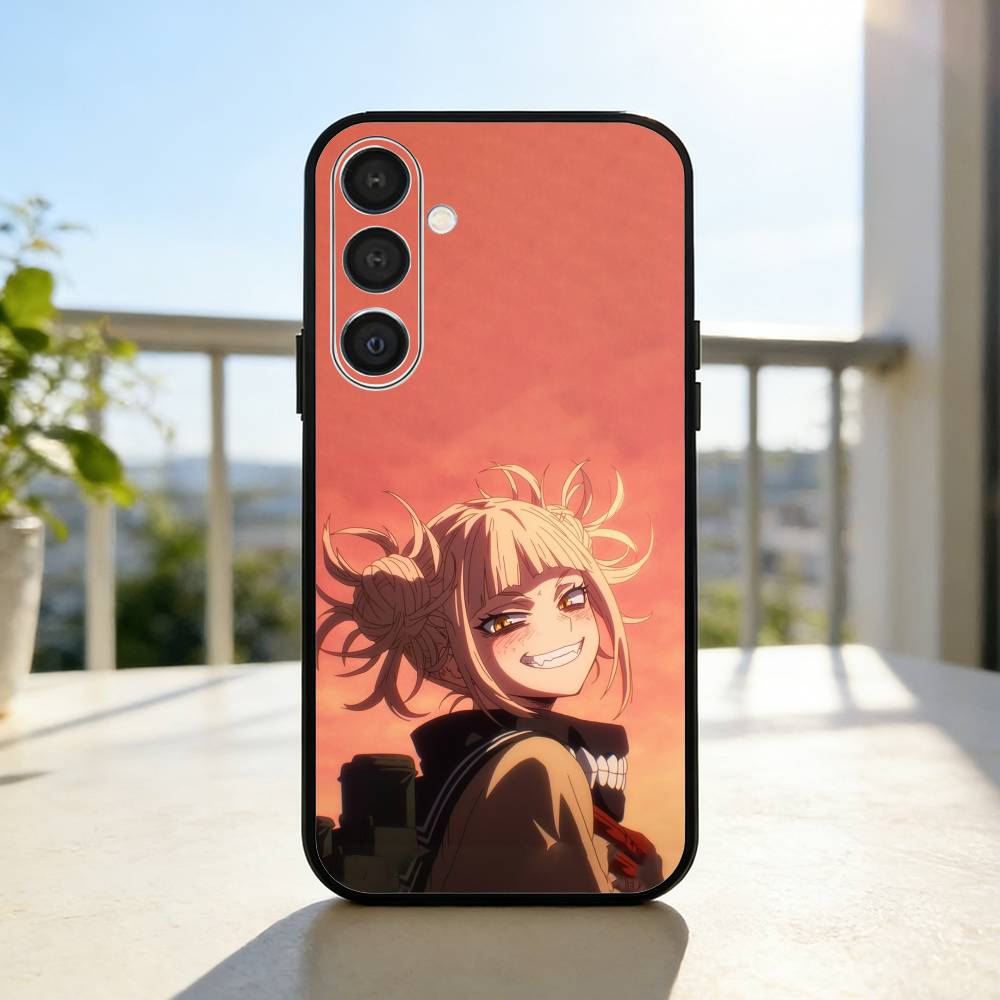 My Hero A-Academia Himiko Toga  Phone Case For Samsung  A73,72,71,53,52,51,22,91,80, Soft Black Cover