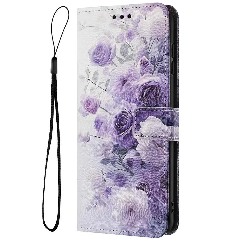 Кошелек-книжка для Samsung Galaxy Note 20 Ultra S20 S21 S22 S23 S24 FE S25 Edge Note 10 Plus Кожаный чехол для телефона с держателем для карт
