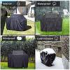 Waterproof BBQ Grill Covers Heavy Duty Barbecue Cover Rain Protective   Electric Barbe Accessories