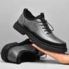 Men's Classic Lace Up Leather Shoes Formal Dress Shoes Derbies