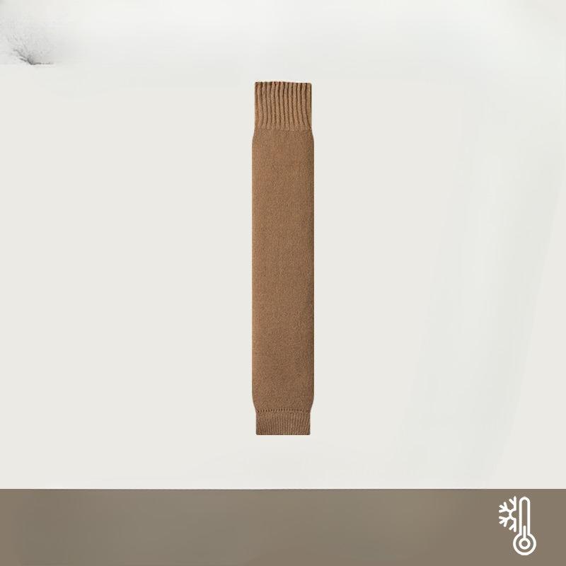 Кашемировые наколенники, женские осенне-зимние носки с толстой подкладкой, длинные гетры, универсальные женские носки