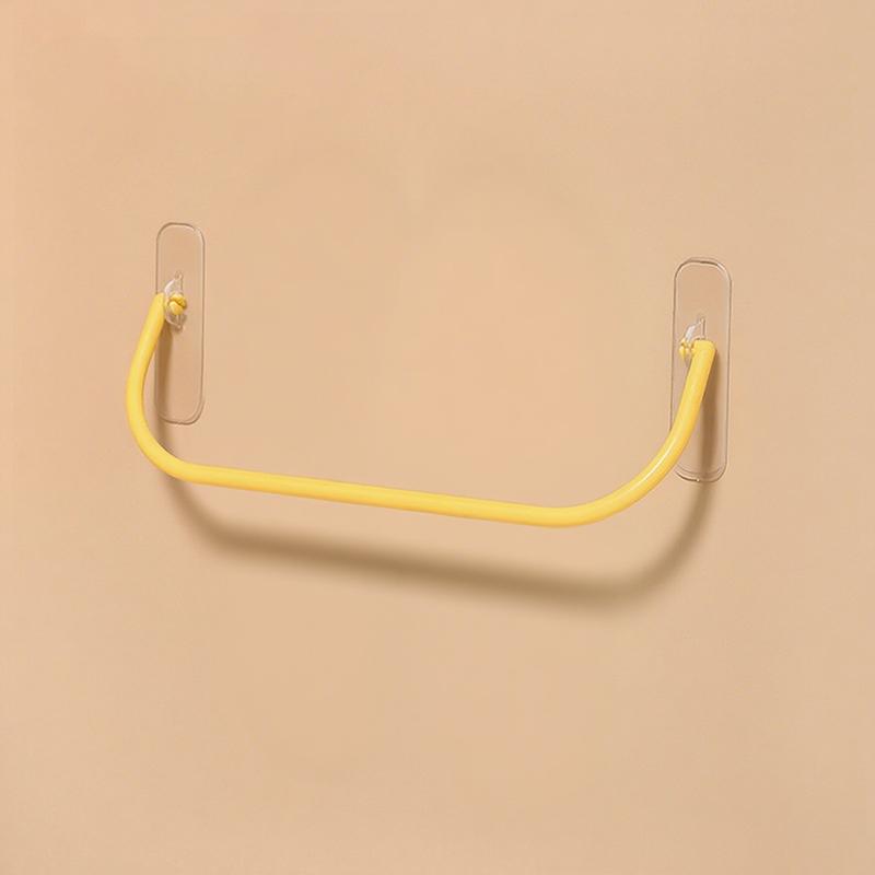 1Pc Simple Shoe Rack Wall-Mounted Bathroom Slippers Hook Holder Shoes Slipper Drain Storage Drying Rack Shoe Organizer Hanger