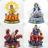 Набор статуй Морских Адмиралов из One Piece BBT: Акаину, Кидзару, Аокидзи и Фудзитора, Премиальная аниме-коллекционная фигурка