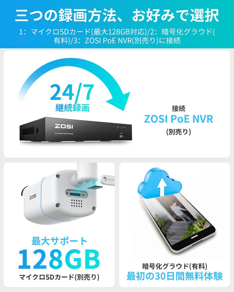 ZOSI 3K 5-мегапиксельная камера видеонаблюдения PoE Aurora Lux, наружная камера видеонаблюдения, оснащенная технологией полноцветного ночного видения, съемка звонков iP66