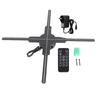 3D Hologram Fan 45cm 4 Blades 3D Holographic Projector Video Advertising Display Fan with 512LED