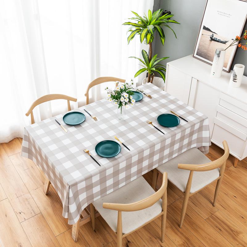 Скатерть и подставка под приборы из утолщенного ПВХ, термостойкая, водонепроницаемая, маслостойкая, не допускающая ожогов