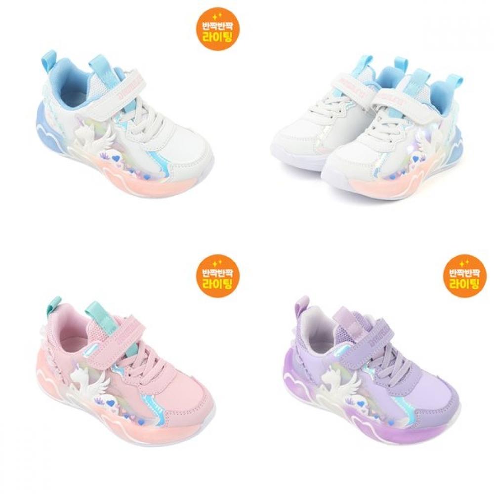 Mellisa Kids Led Sneakers Unicorn Frill Glacier Dnkcf3tsgc11