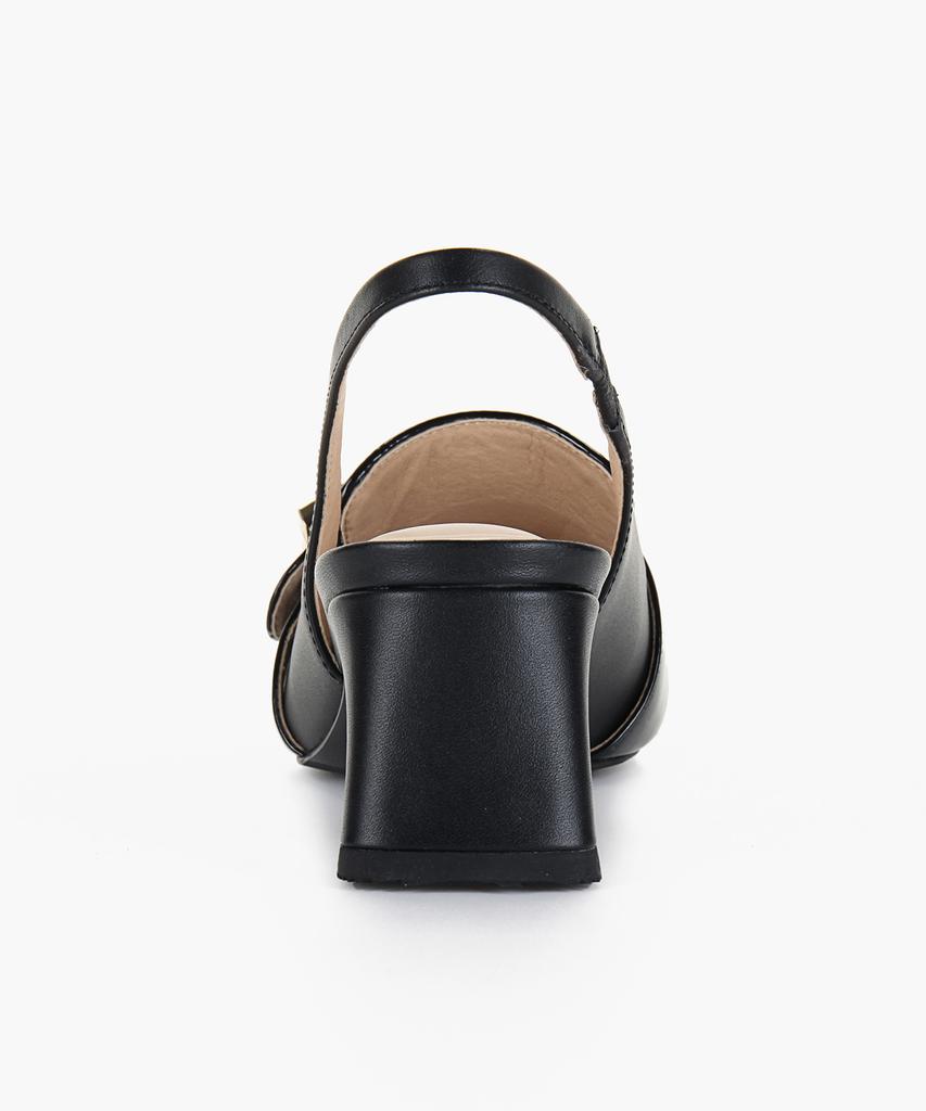 Recur Ecur Anello 21 камень Slingback Черный 1025
