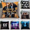 Чехол на подушку M-Marcus And M-Martinus Плюшевая ткань Мягкий Двусторонний Печатный Диван Теплый Зимний Дом Детский Подарок Наволочка