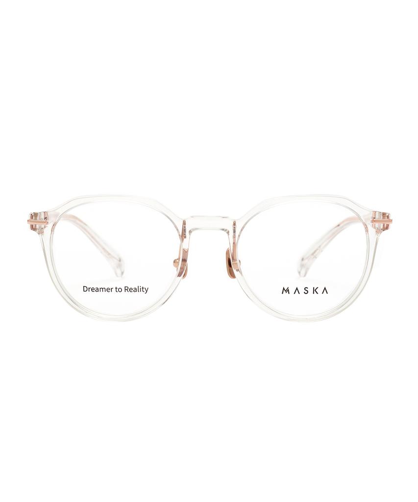 Maseuka Free_Huburt / T 03C Free Hubert Titanium Clear Rose Gold