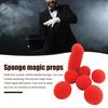 Small Sponge Brother Magic Tricks Red Sponge Balls Kit Funny Stage Prop Magic Performance Preparation Kit