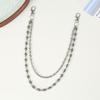 Punk Waist Chain Double Chain Jeans Chain Trendy Pants Chain Accessories Gifts