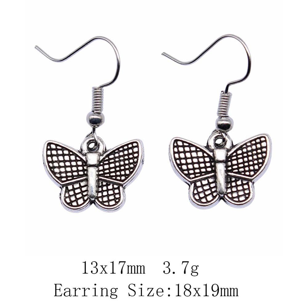 Выпускные серьги Ювелирные изделия Стрекоза Бабочка Серьги-подвески и висячие серьги Сувенирные серьги в стиле бохо