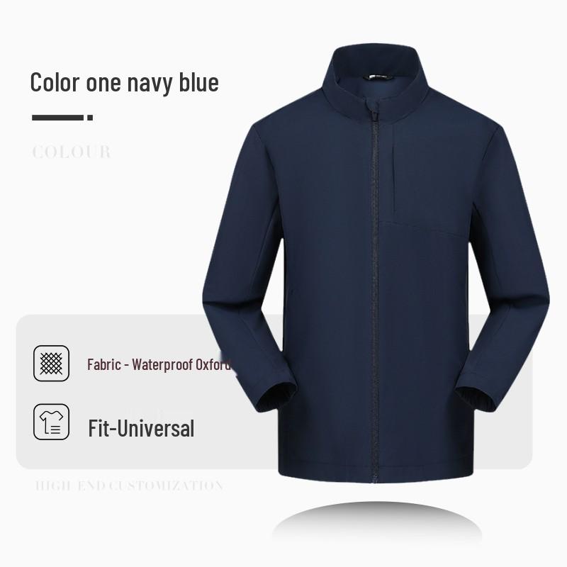 Customized Company Outdoor Jackets with Logo for Autumn/Winter Employee Workwear
