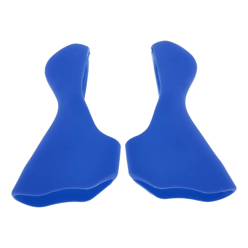 BULLSPANN 1 Pair Bicycle Brake Gear Shift Road Bike Brake Gear Shift Silicone Road Bicycle Shifter Cover for Blue Cover, Cover, ST5700,