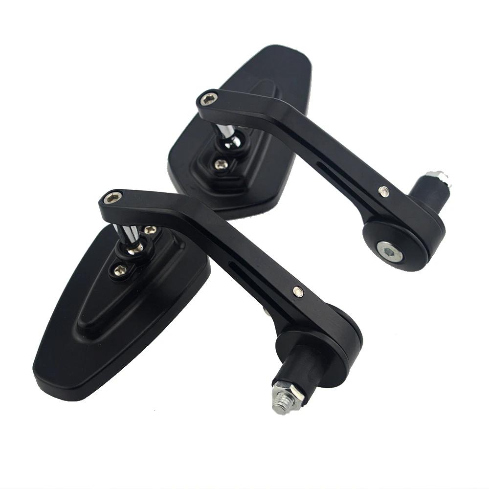 2 шт., зеркало заднего вида для мотоцикла, круизера, чоппера, квадроцикла, алюминиевое, 7/8'', 22 мм, для BMW Ducati Aprilia Victory, аксессуары