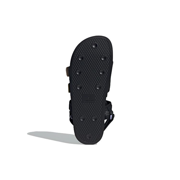 Adidas Originals Adilette 4.0 Casual Low-Top Sports Sandals Unisex Sandals Black GX2185