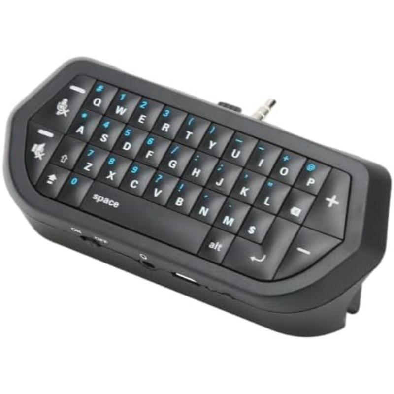 Мини-клавиатура для PS4, сверхкомпактная игровая клавиатура для сообщений, беспроводная игровая клавиатура Bluetooth для контроллера PlayStation4 PS4