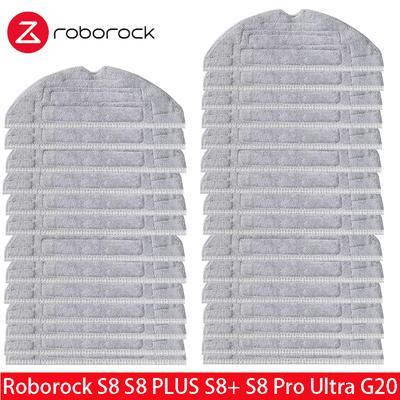 Roborock S8 S8 PLUS S8+ S8 Pro Ultra G20 Двойная вибрирующая насадка-швабра Робот-пылесос Швабра Тряпки Запчасти Ткани для швабры Аксессуары Robo