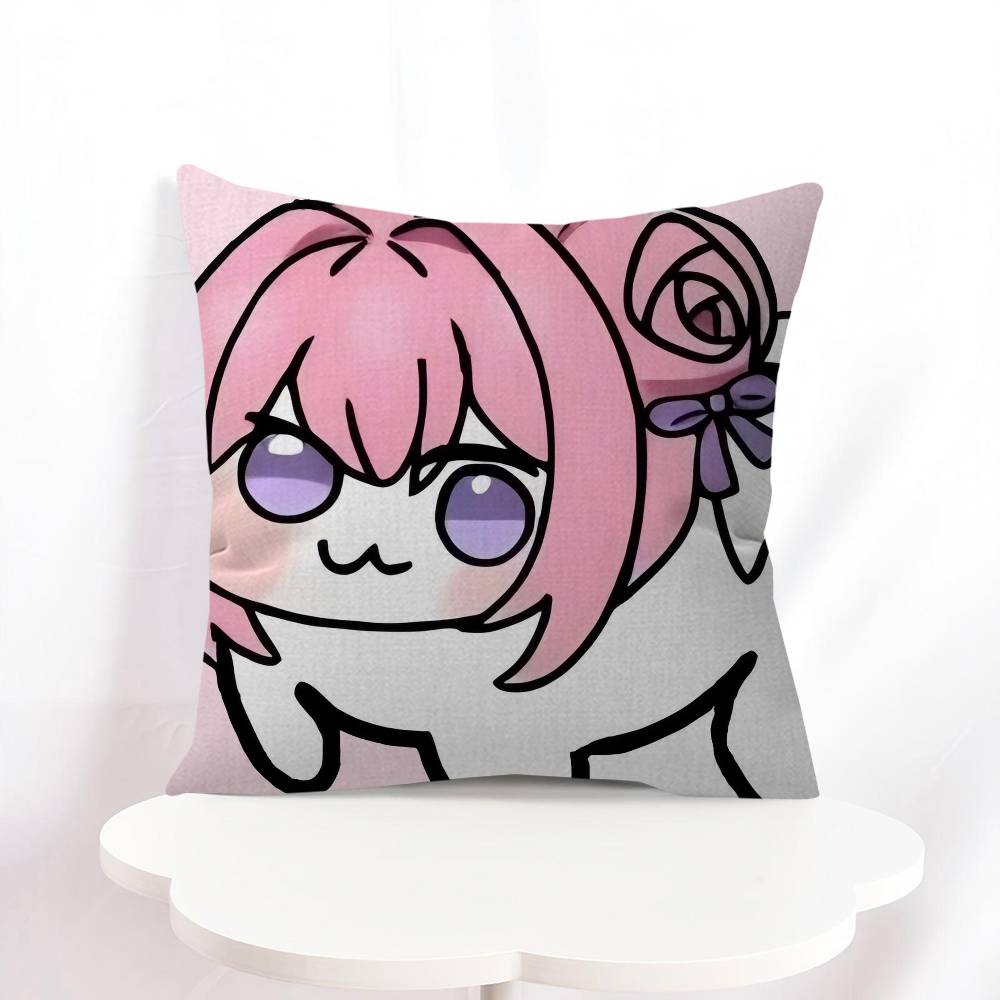 D-Dorothy DORO Cartoon Animation Personalized Picture Text Home Decorative Pillows Household Gifts 45x45cm