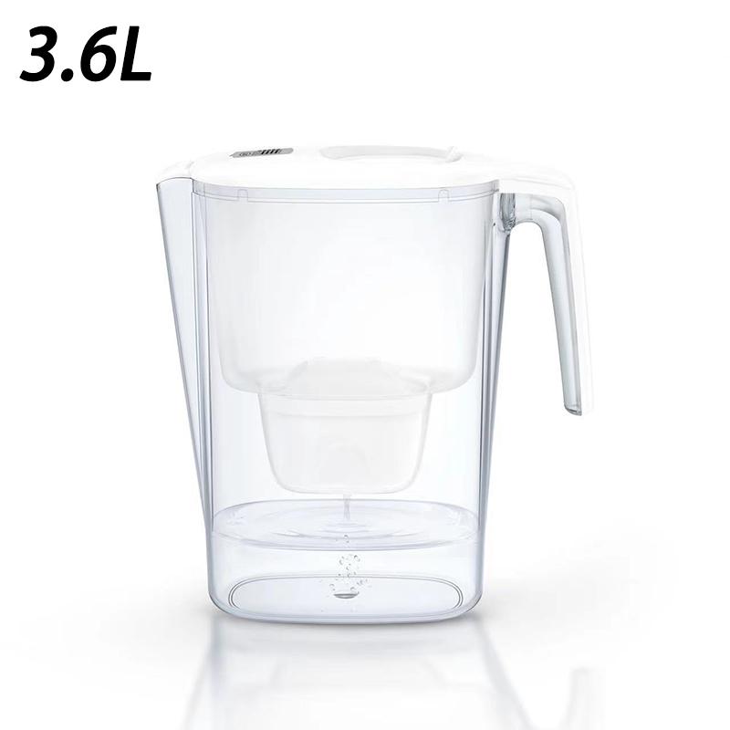 Бытовой кувшин-фильтр для воды Удаляет накипь и хлор Большая емкость Стерилизует и уменьшает содержание хлора